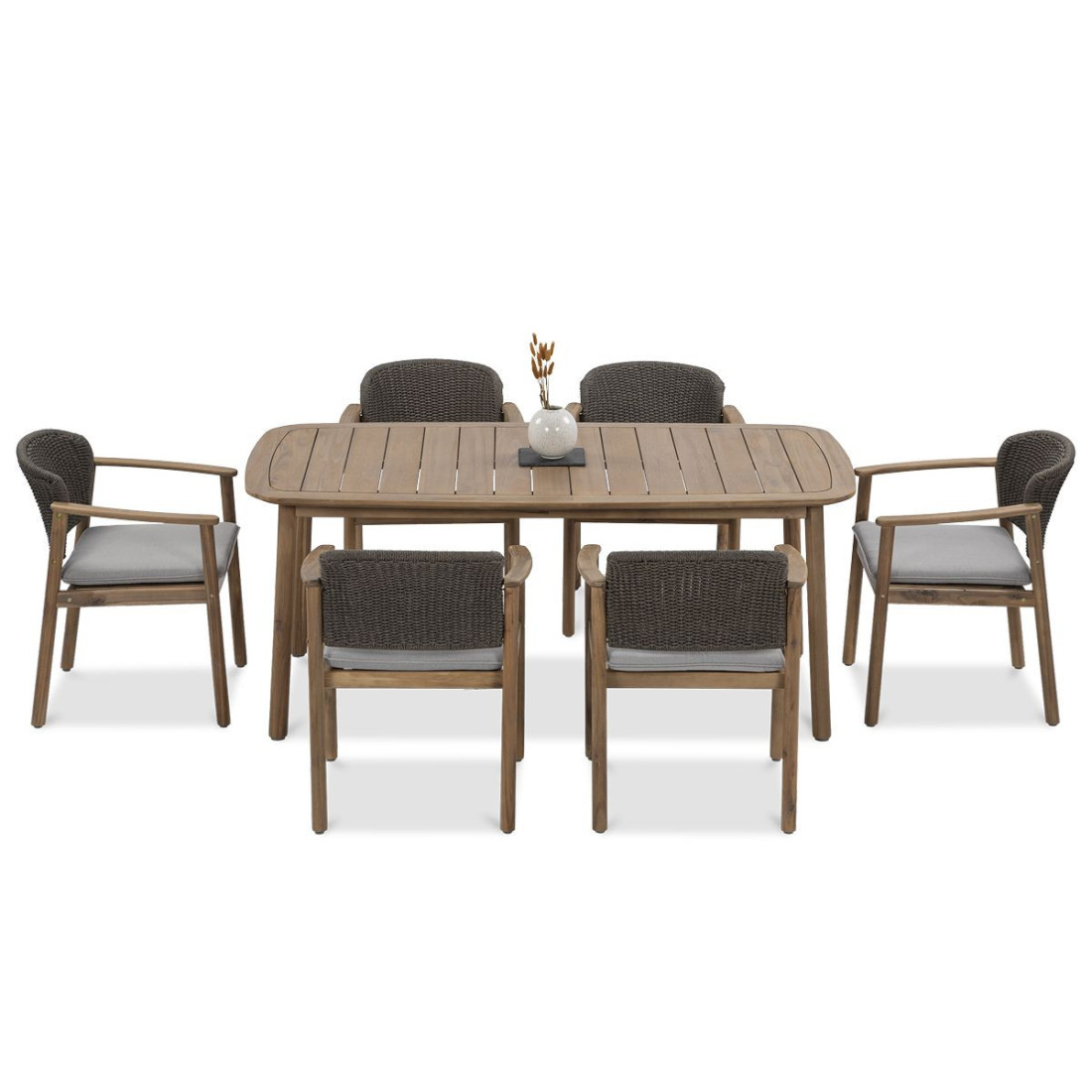 Bok zestawu drewnianego na ogród dover