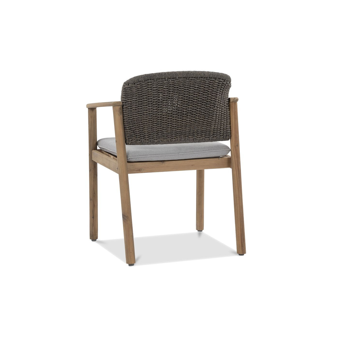 Przód krzesła drewnianego z zestawu dover dining