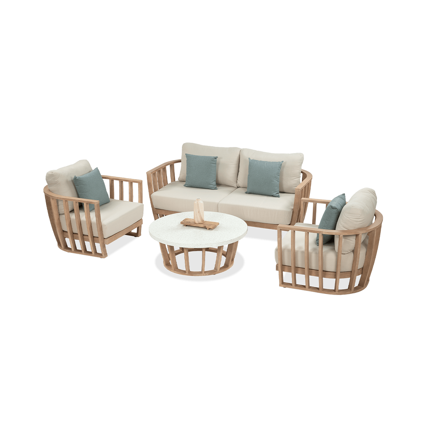 Zestaw mebli ogrodowych MORANDI CAFFE - Furrore