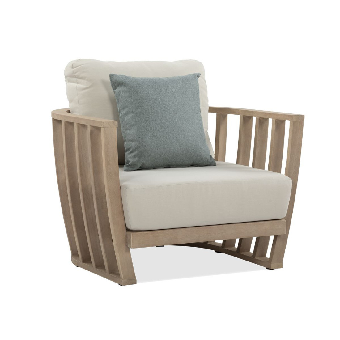 Tył sofy morandi z drewnianym stelażem