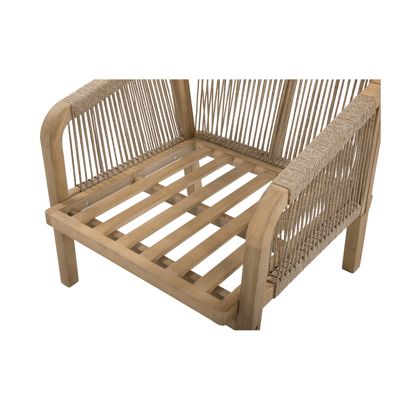 zbliżenie na siedzisko fotela marigold