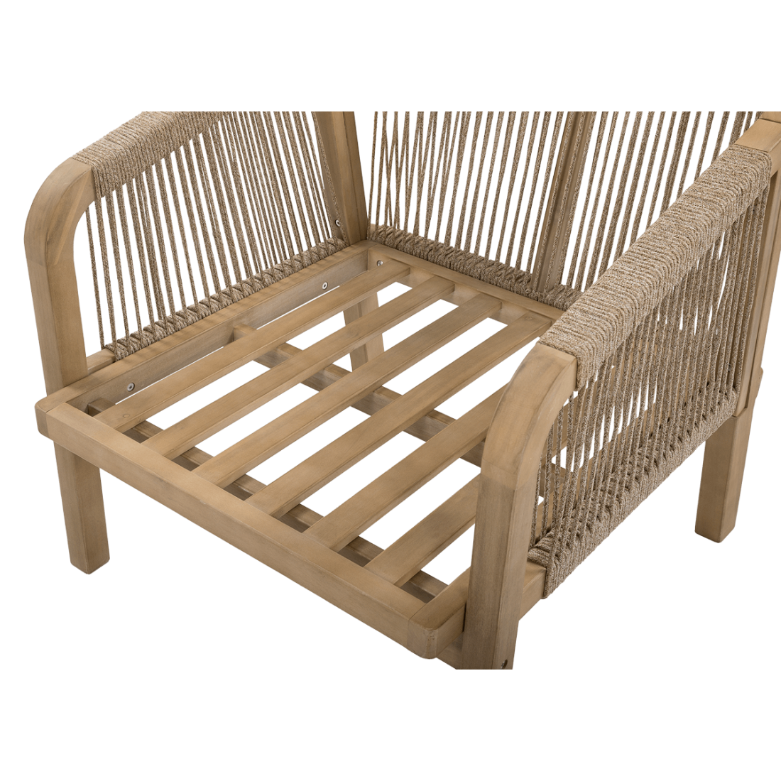 zbliżenie na siedzisko fotela marigold