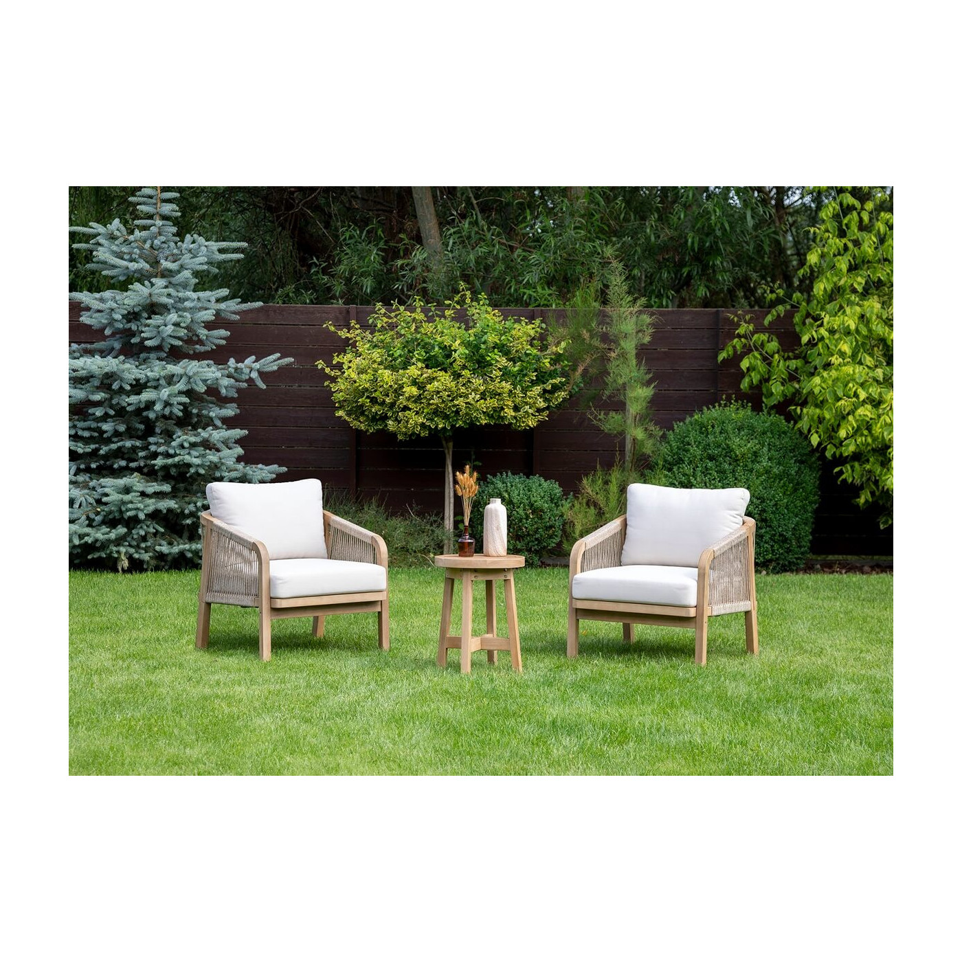 drewniany stelaż fotela marigold