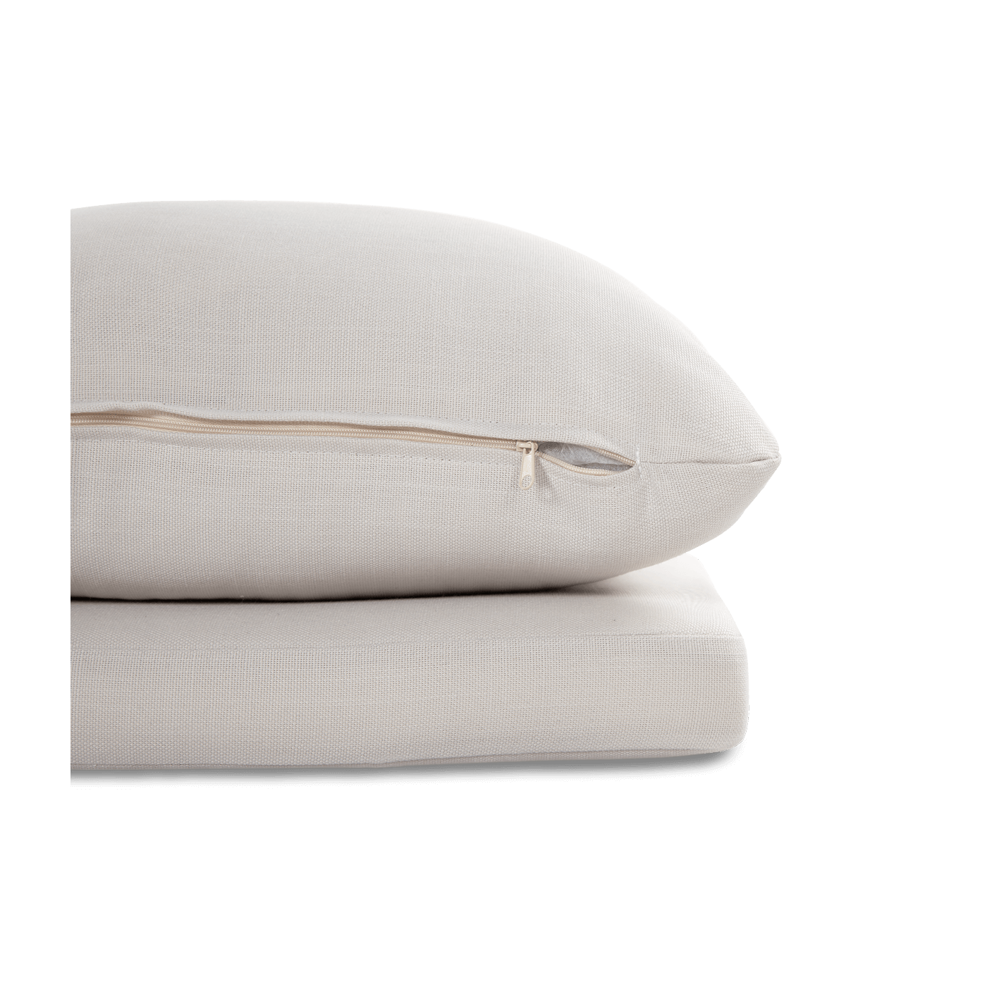 beżowe poduszki z zamkiem błyskawicznym marigold caffe