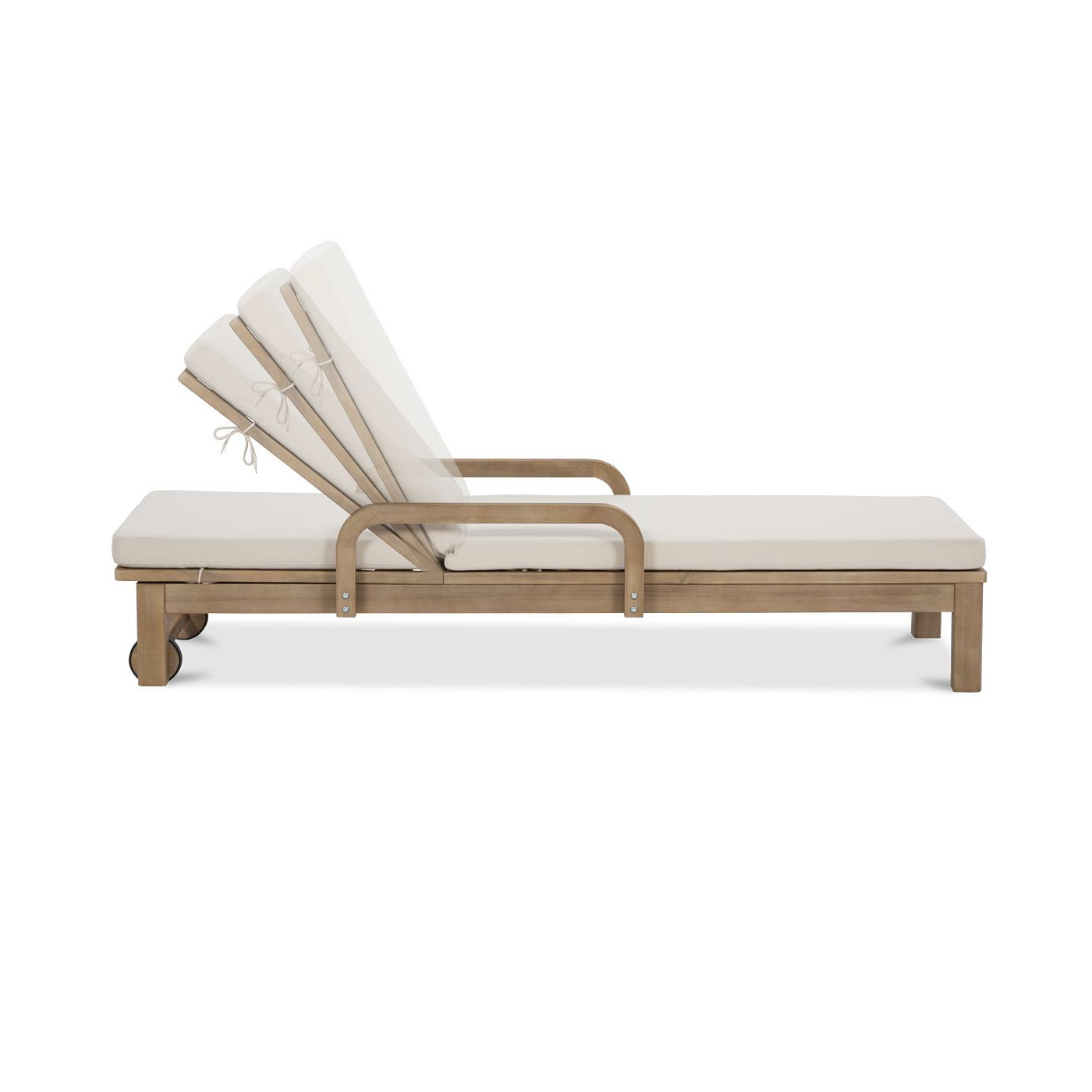 Bok leżaka marigold na tarasie