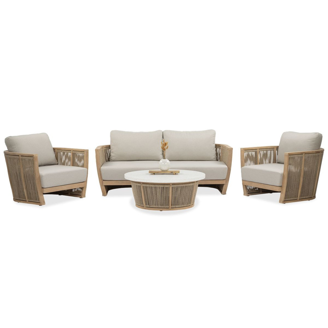 zestaw na taras collins caffe widziany od przodu