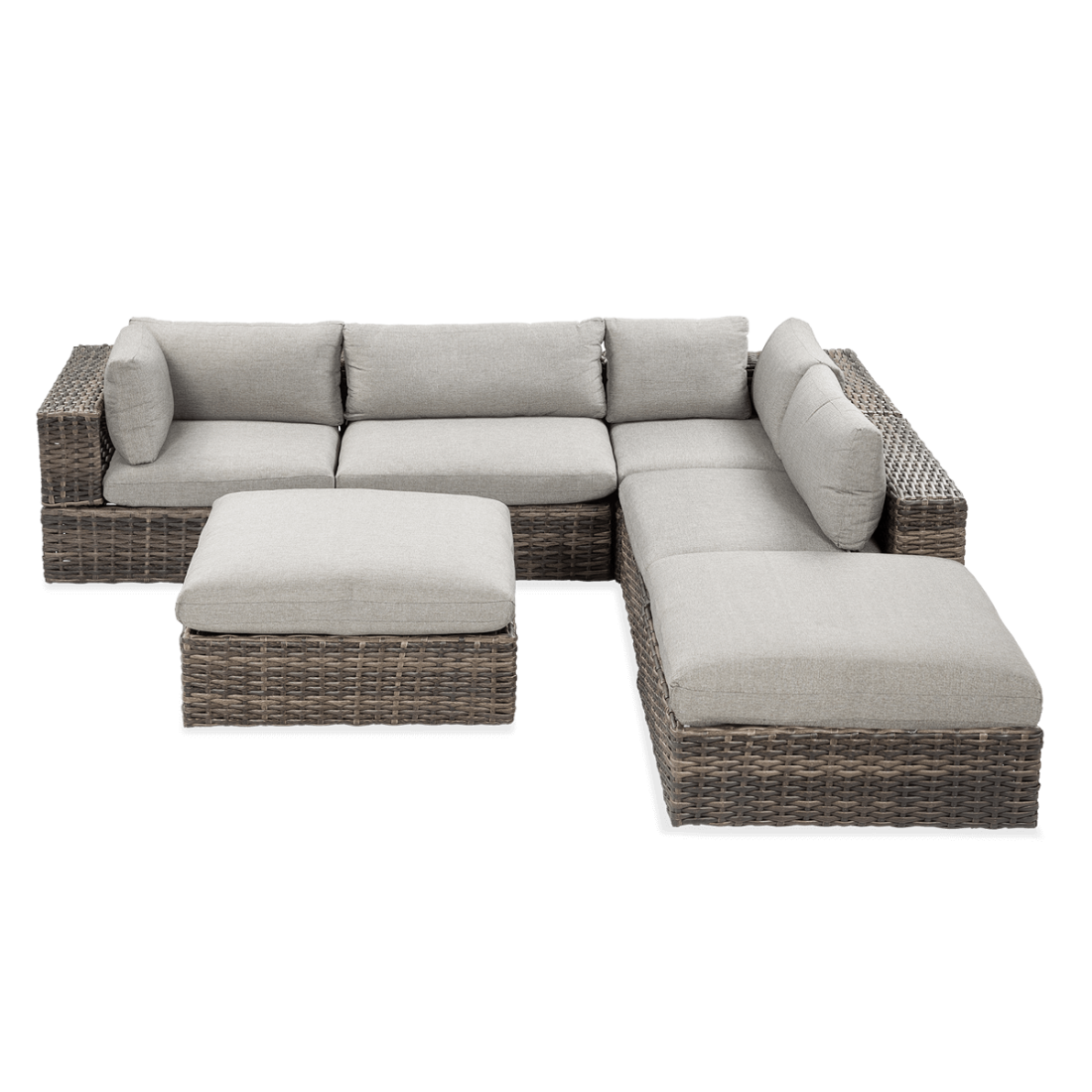 narożnik ogrodowy russel caffe w ogrodzie