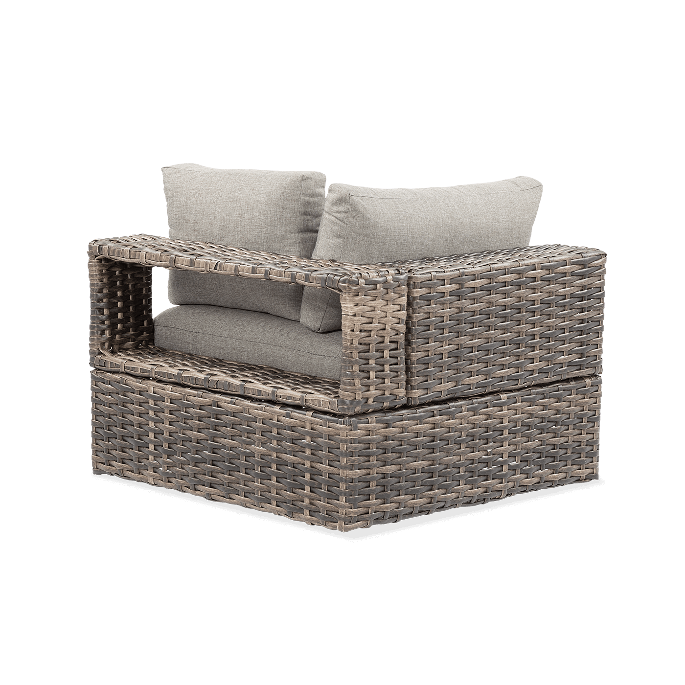 Tył pojedynczego modułu narożnika russel caffe