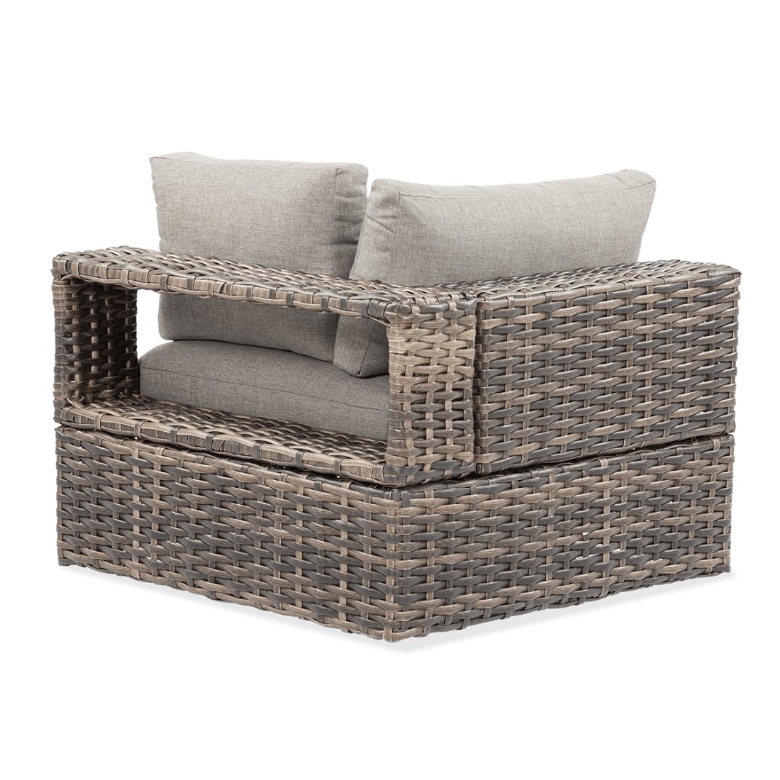 Tył pojedynczego modułu narożnika russel caffe