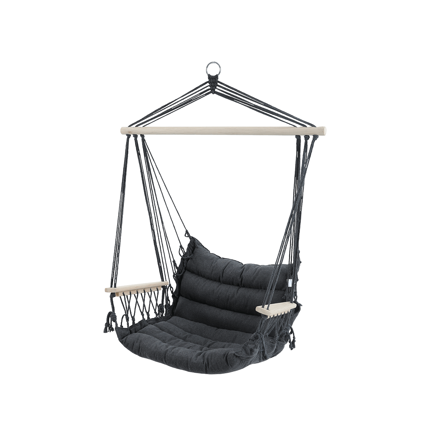 Fotel wiszący ogrodowy BARBADOS Dark Grey - Focus Garden