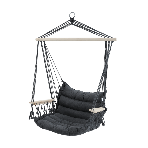 Fotel wiszący ogrodowy BARBADOS Dark Grey - Focus Garden