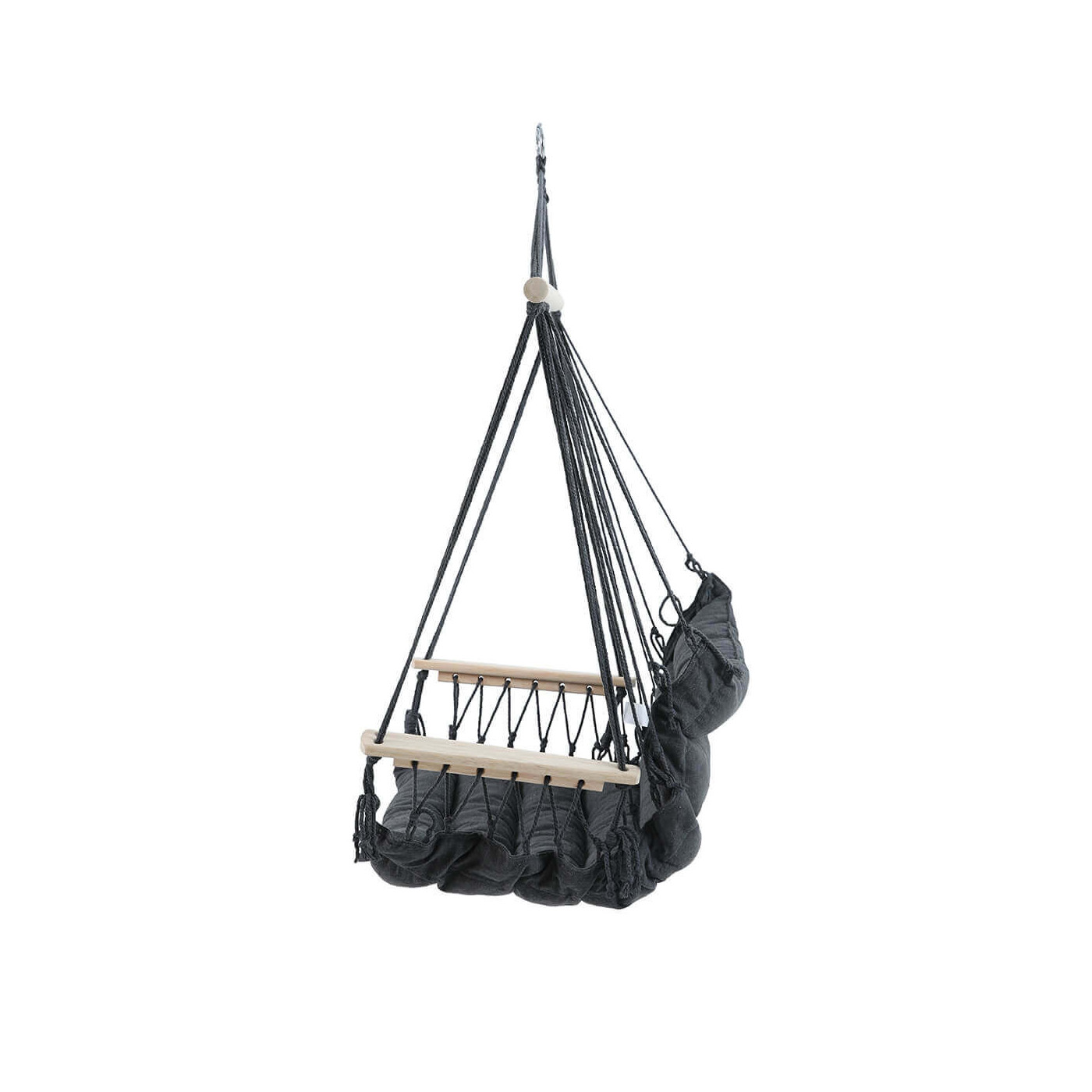 Aranżacja fotela wiszącego Barbados na tarasie