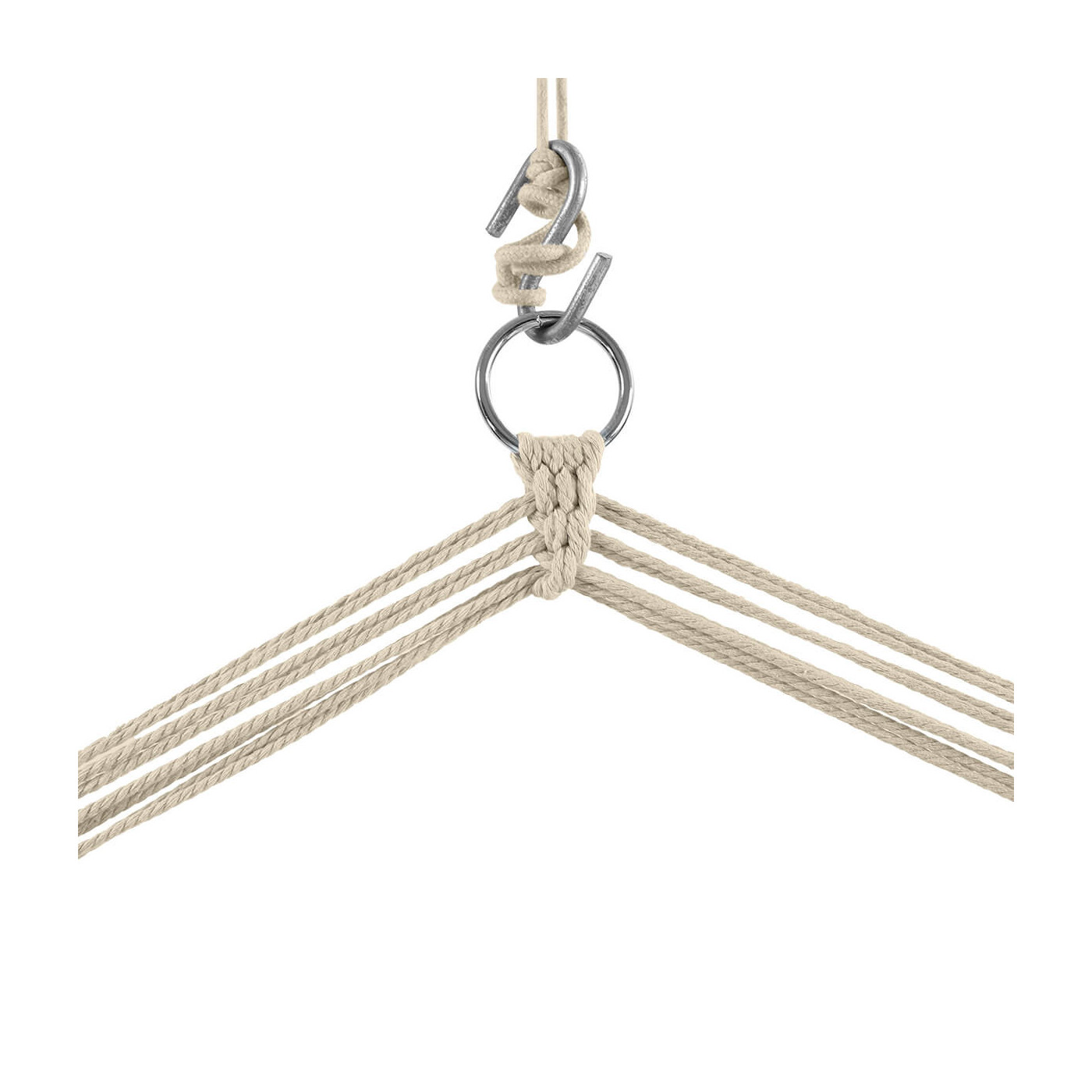 Solidny drewniany drążek o długości 90 cm w naturalnym kolorze