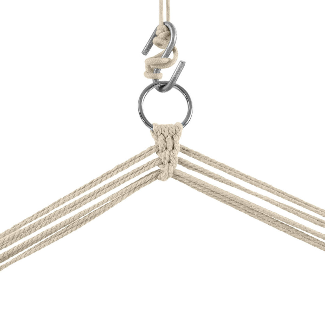 Solidny drewniany drążek o długości 90 cm w naturalnym kolorze