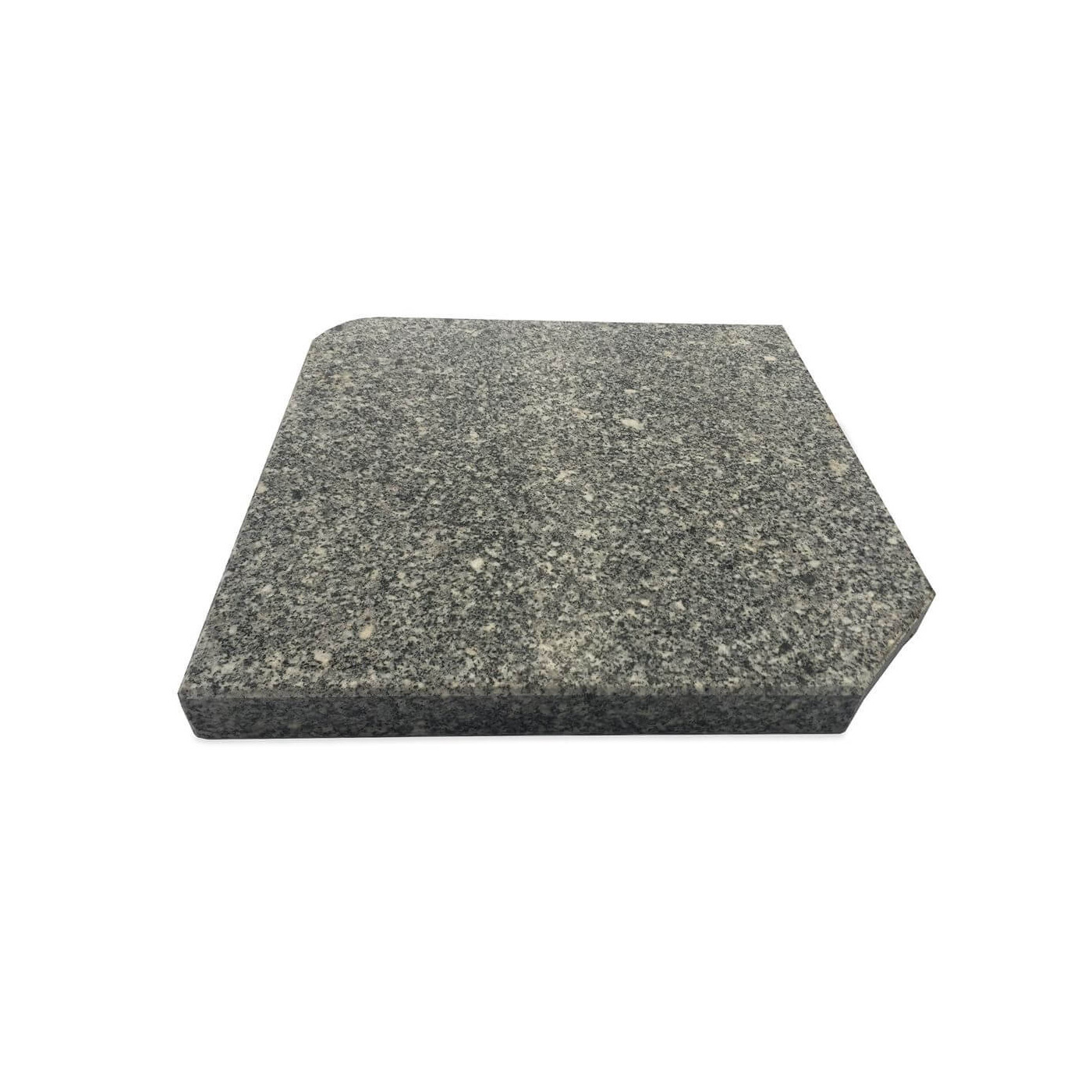 widok z góry na podstawę 25kg do parasola z masztem bocznym