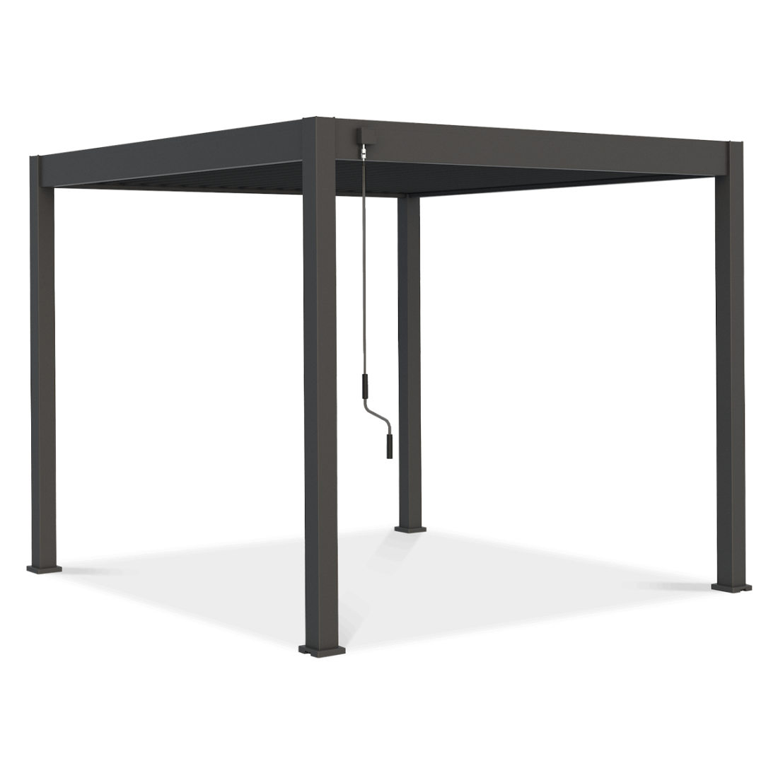 Pergola tarasowa ELEGANCE 3x3 Anthracite - Gutroof