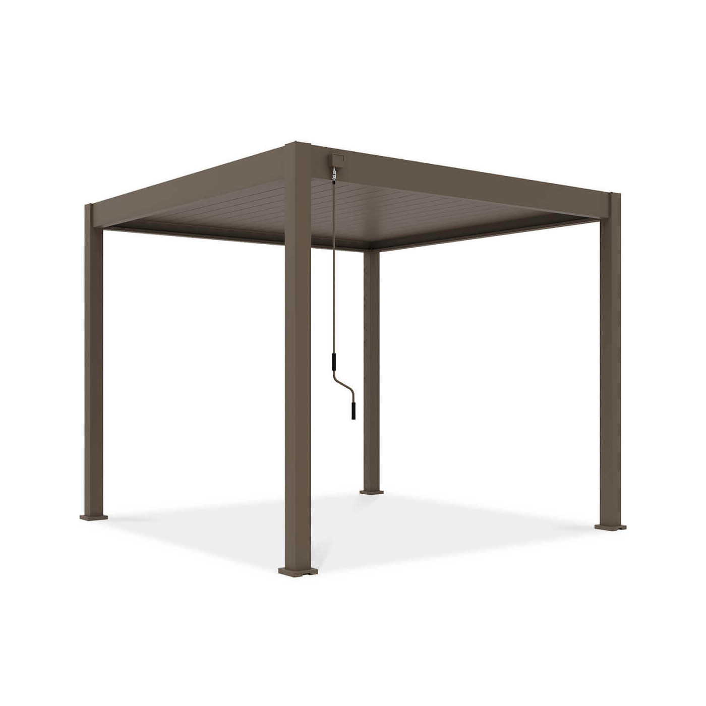 Pergola tarasowa ELEGANCE 3x3 Taupe - Gutroof
