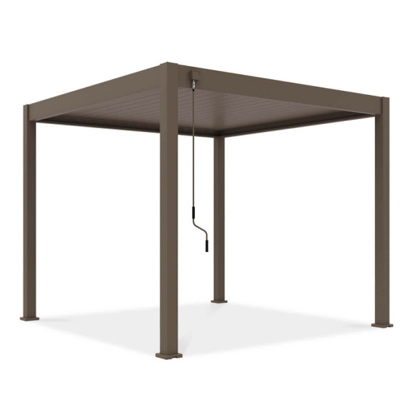 Pergola tarasowa ELEGANCE 3x3 Taupe - Gutroof