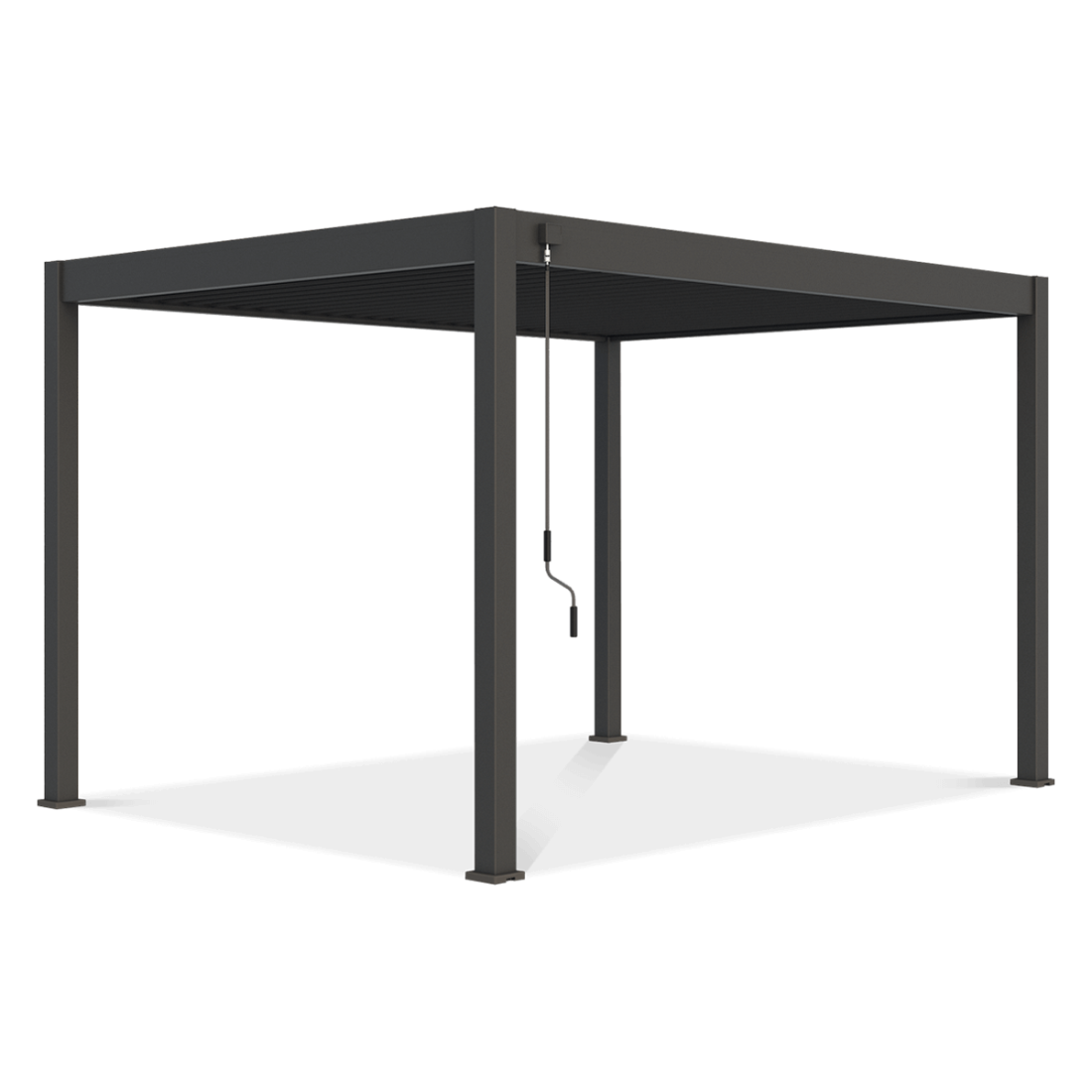 Pergola ogrodowa na taras ELEGANCE 3x4 Anthracite - Gutroof