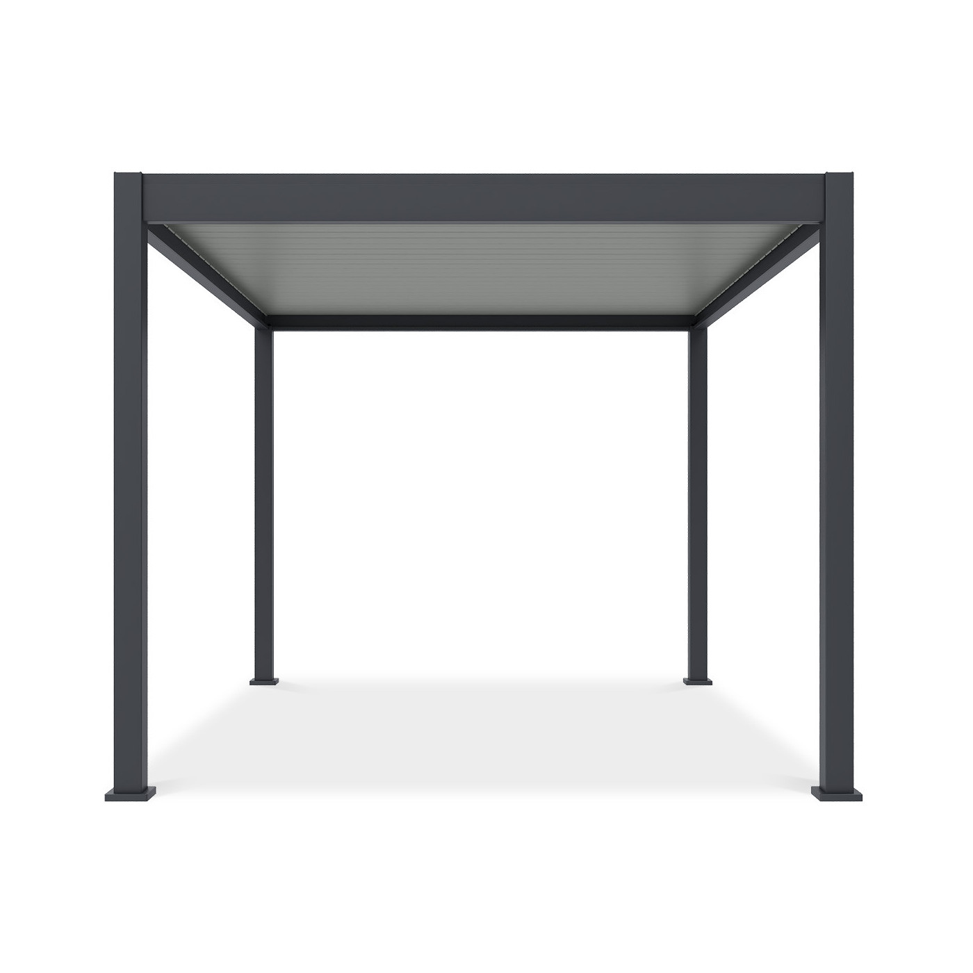 Pergola ogrodowa na taras ELEGANCE 3x4 Anthracite/Light Grey - Gutroof