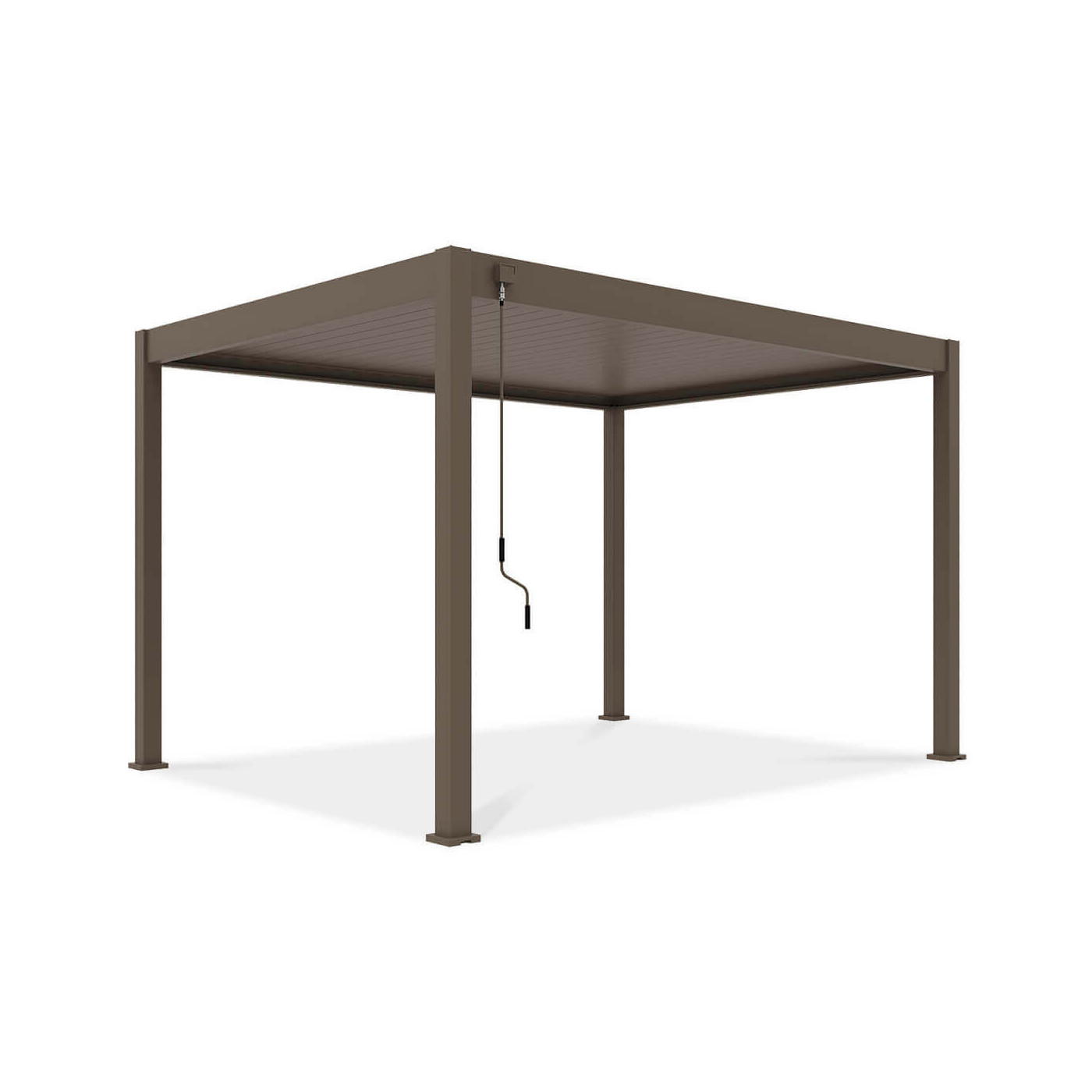 Pergola ogrodowa na taras ELEGANCE 3x4 Taupe - Gutroof