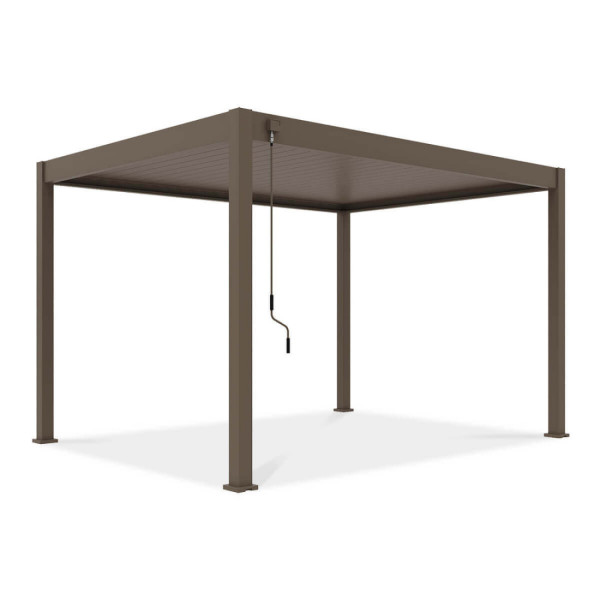 Pergola ogrodowa na taras ELEGANCE 3x4 Taupe - Gutroof