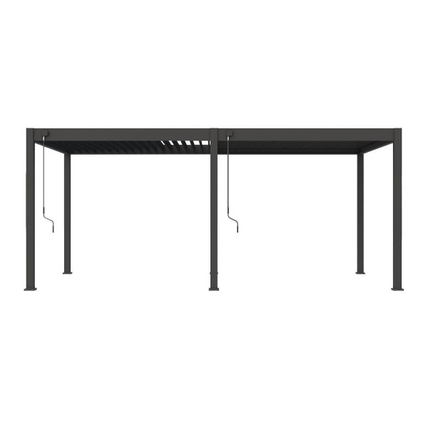 Pergola ogrodowa ELEGANCE 3x6 Anthracite - Gutroof