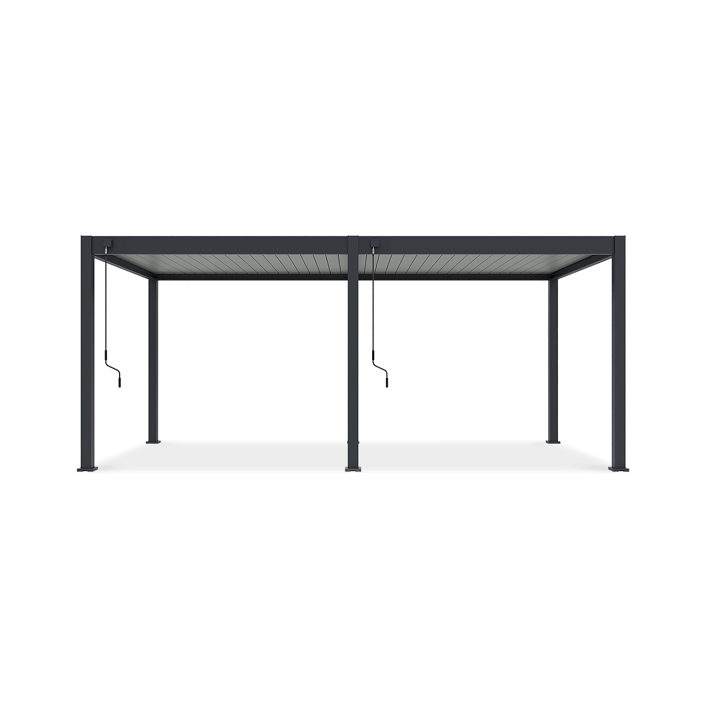 Pergola ELEGANCE 3x6 przy basenie ogrodowym