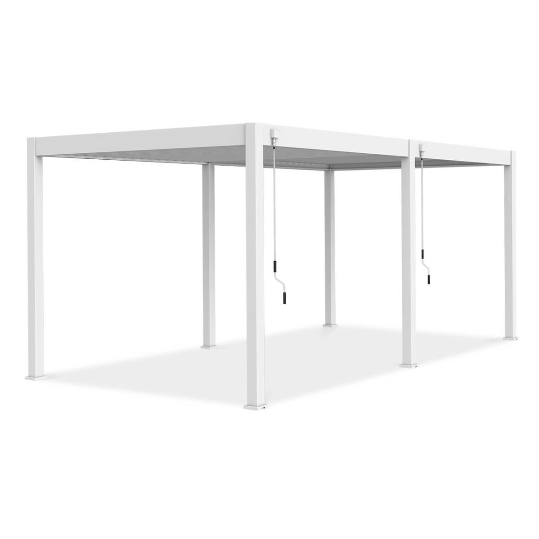 bok  pregoli ogrodowej ELEGANCE 3x6 White