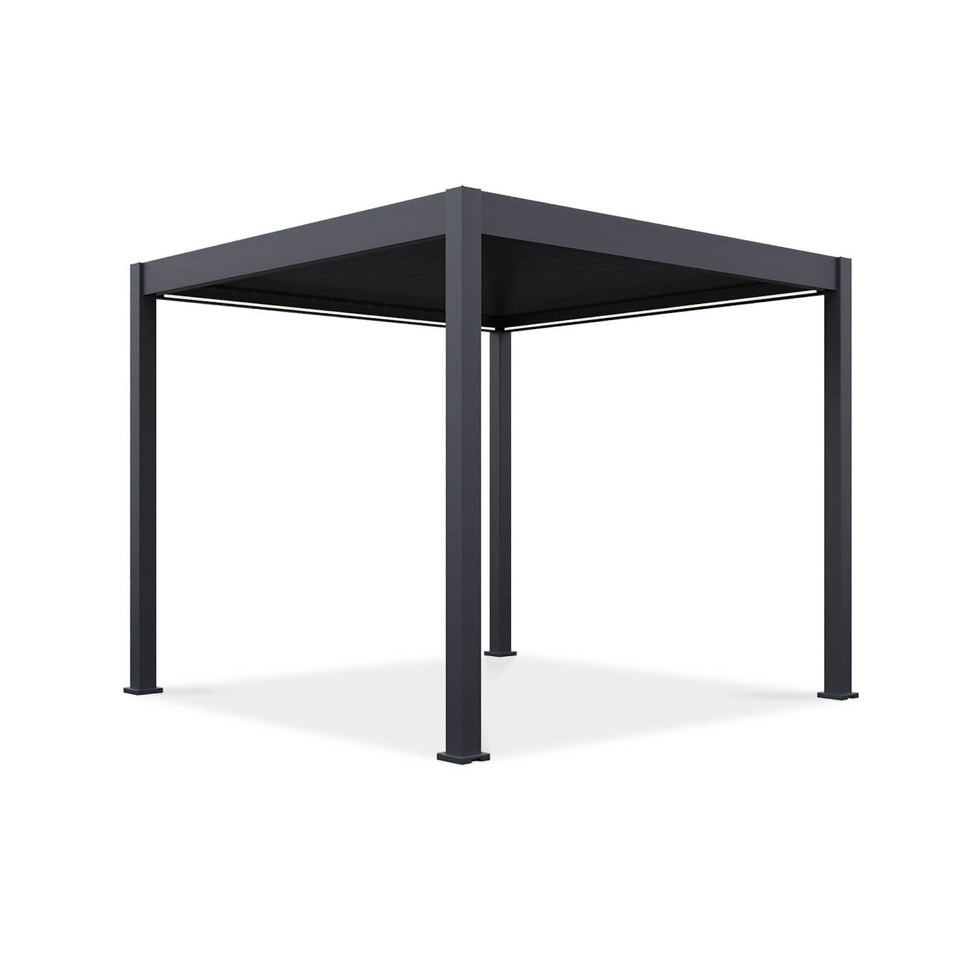 Pergola tarasowa automatyczna ELEGANCE AUTOMATIC 3x3 Anthracite - Gutroof