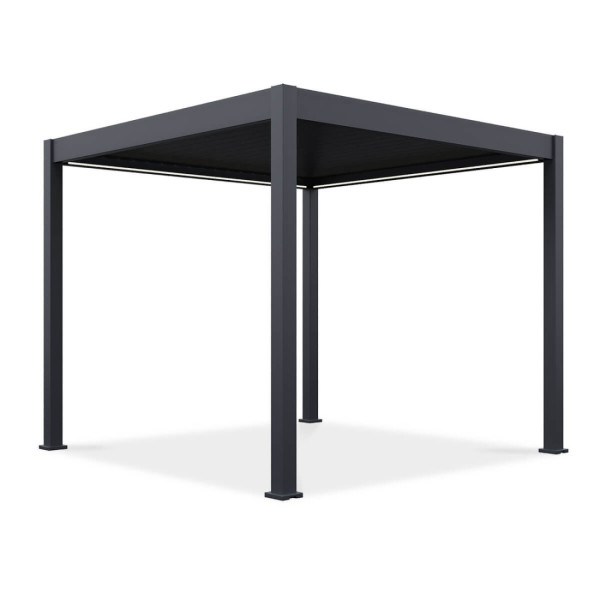 Pergola tarasowa automatyczna ELEGANCE AUTOMATIC 3x3 Anthracite - Gutroof
