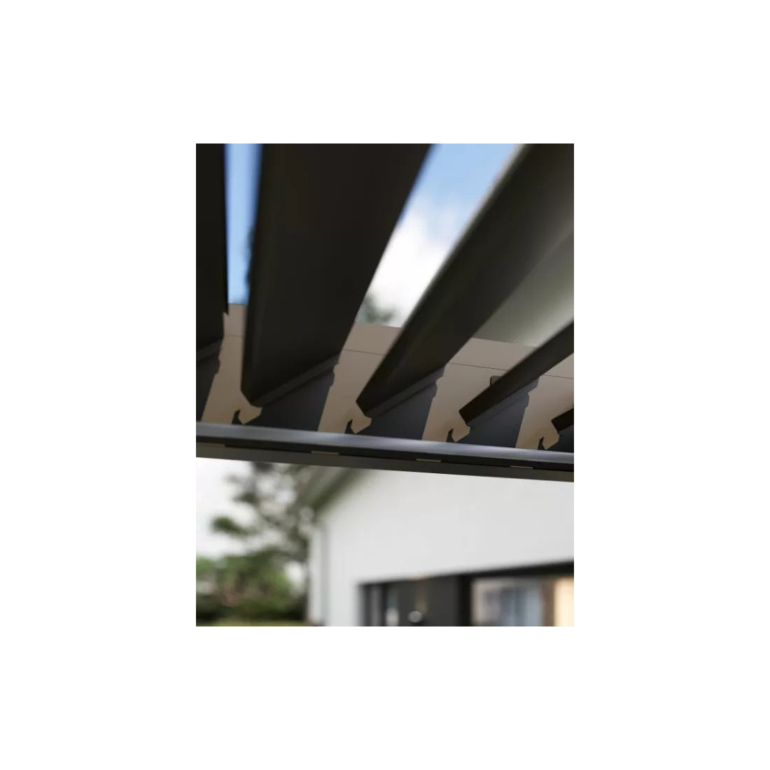 Pergola automatyczna ELEGANCE AUTOMATIC 3x4 z paskami LED od Gutroof