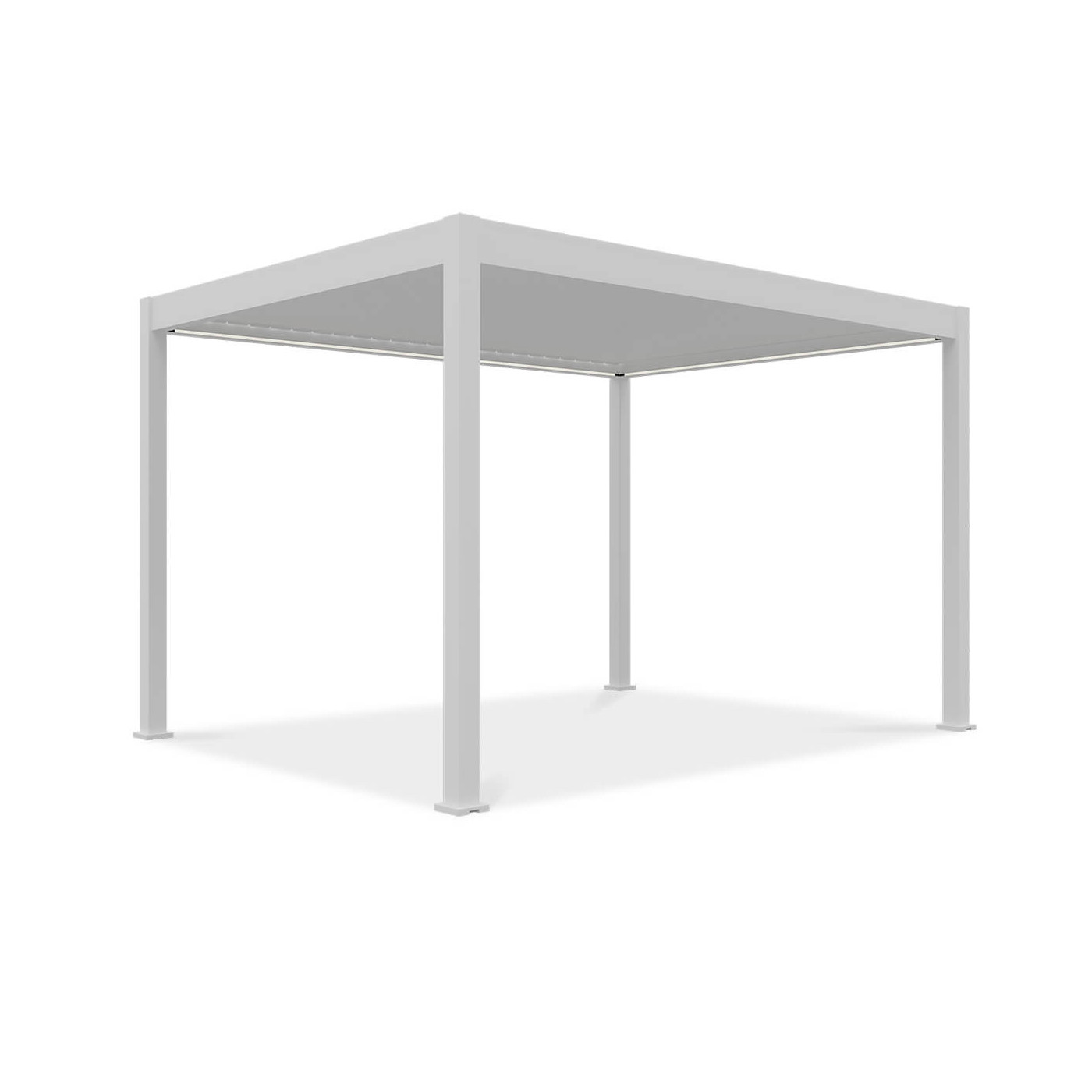 Pergola automatyczna ELEGANCE AUTOMATIC 3x4 z oświetleniem LED White - Gutroof