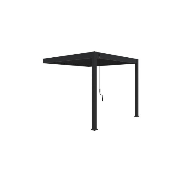 Przyścienna pergola ELEGANCE WALL 3x3 Anthracite - Gutroof