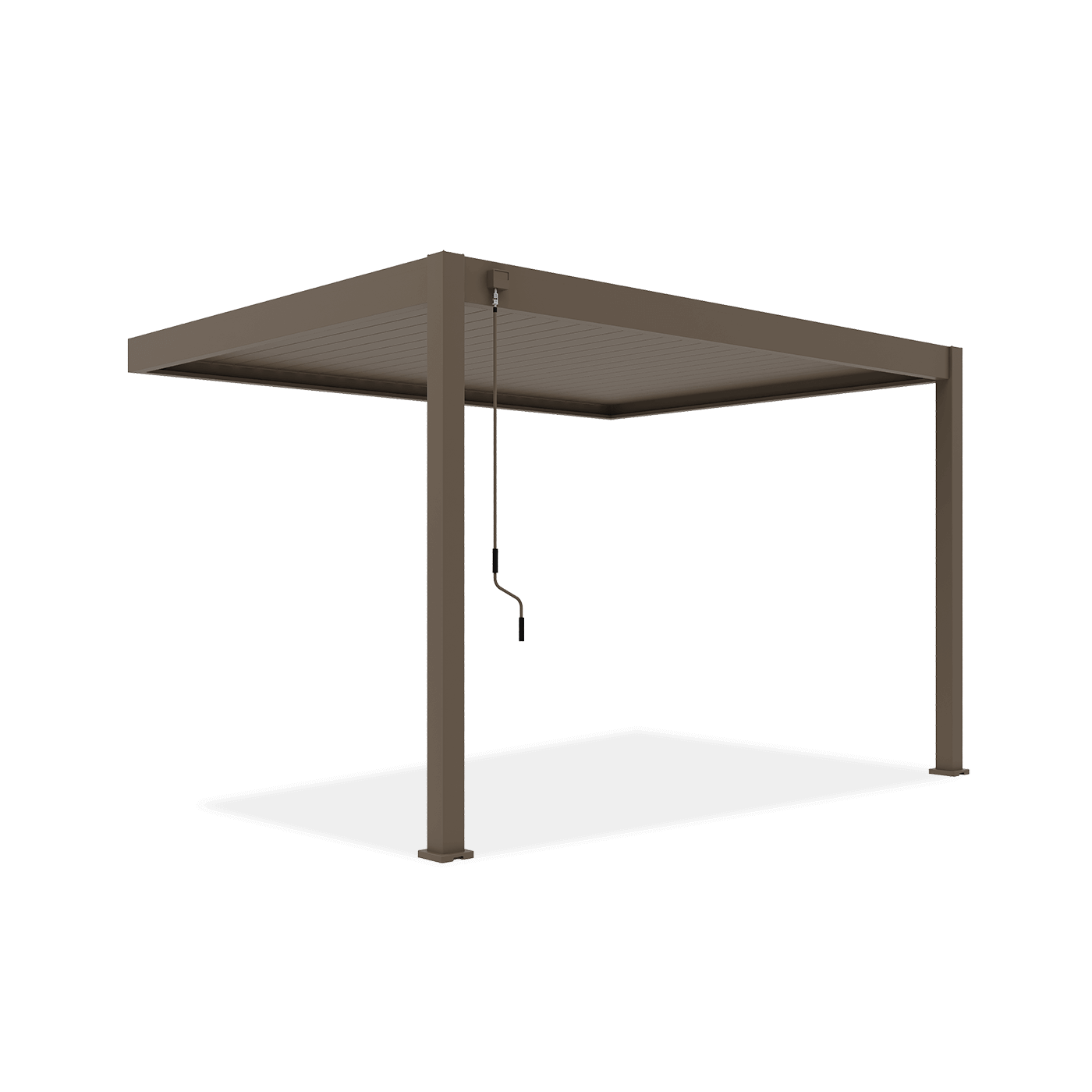 Front pergoli przyściennej Elegance Wall 3x4 od Gutroof