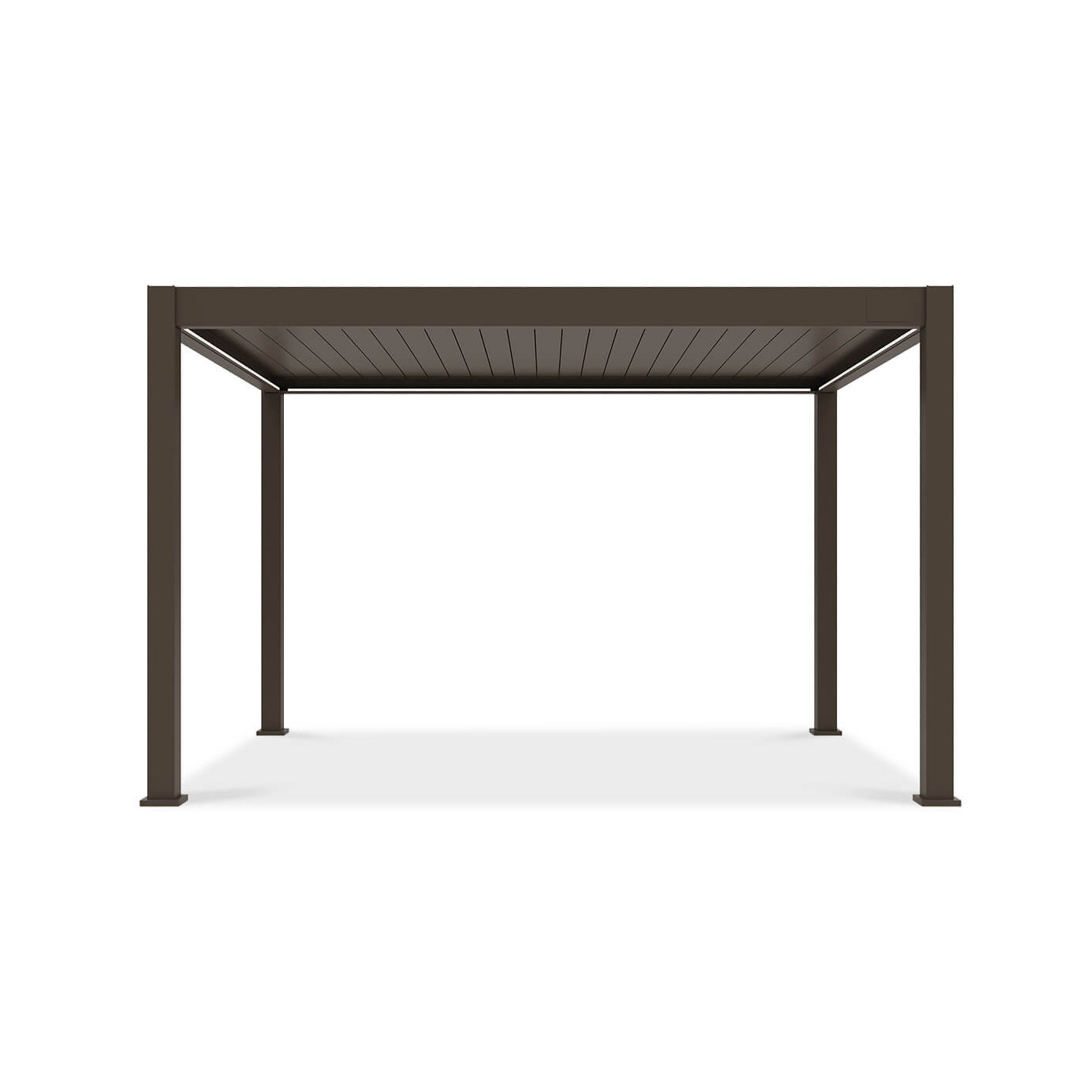 Front - pergola deluxe pro automatic 3x4m