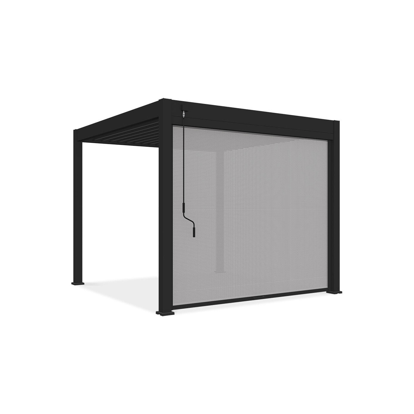 Roleta opuszczana do pergoli ELEGANCE/DELUXE/FUSION 3 m Anthracite - Gutroof