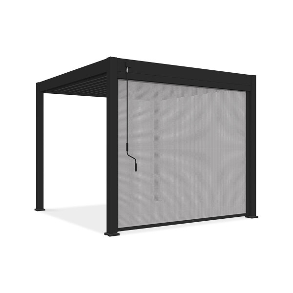 Roleta opuszczana do pergoli ELEGANCE/DELUXE/FUSION 3 m Anthracite - Gutroof