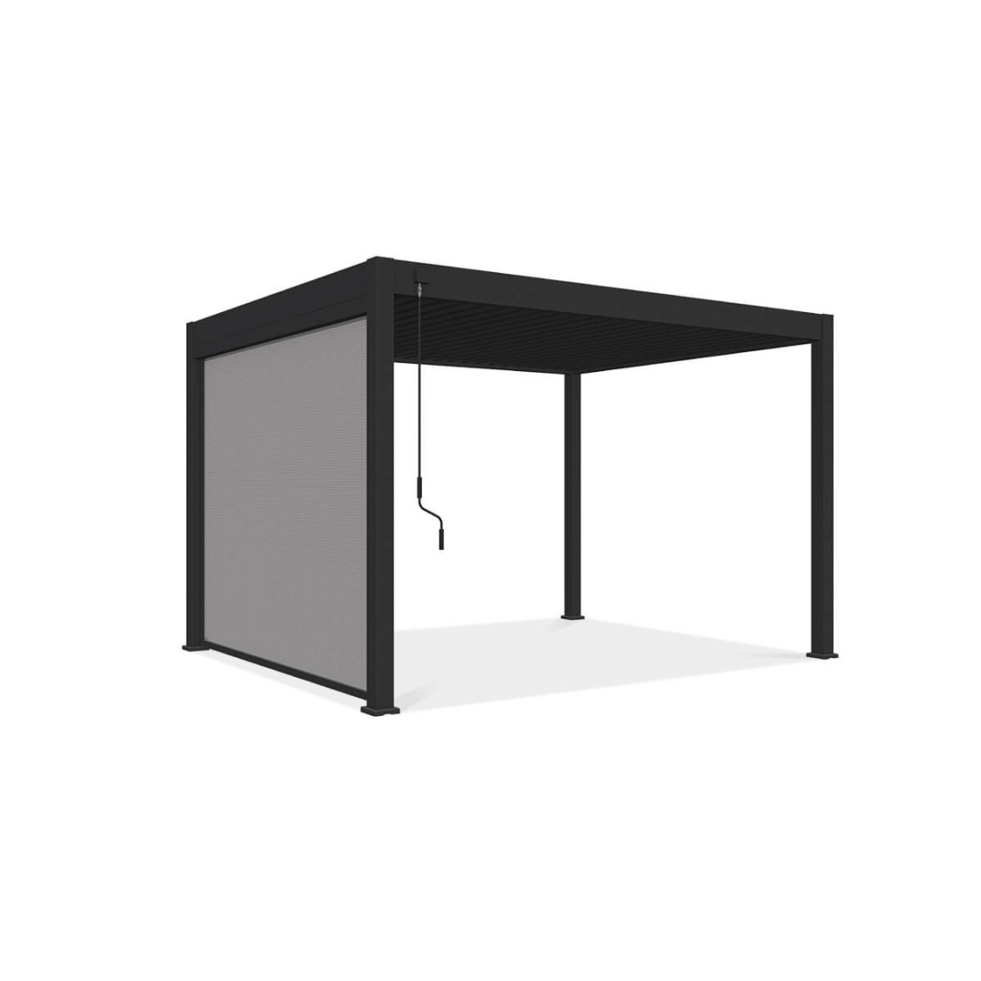 Roleta ścienna do Pergoli 3m Gutroof w kolorze Taupe 