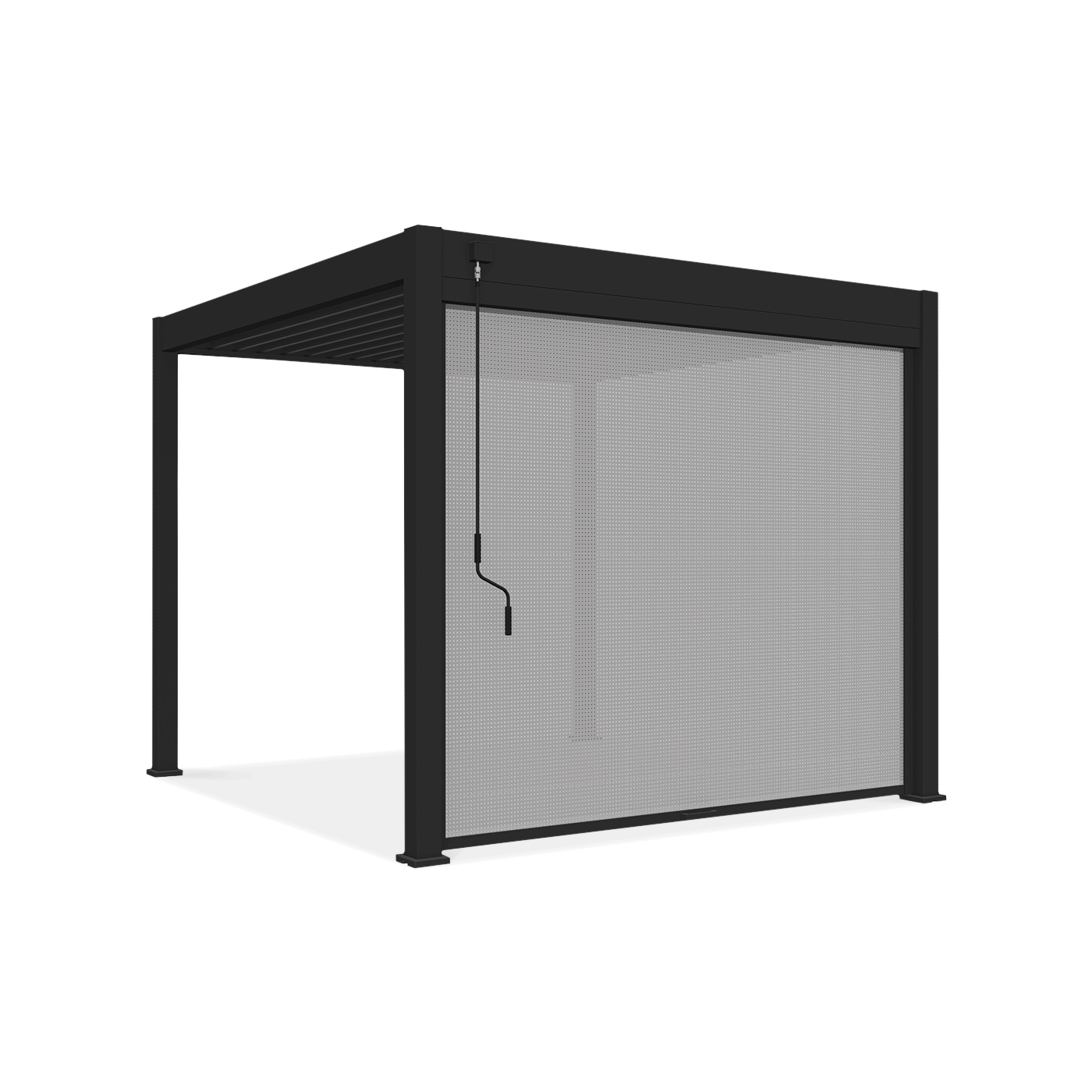 Roleta opuszczana do pergoli ELEGANCE/DELUXE/FUSION 3 m Anthracite - Gutroof