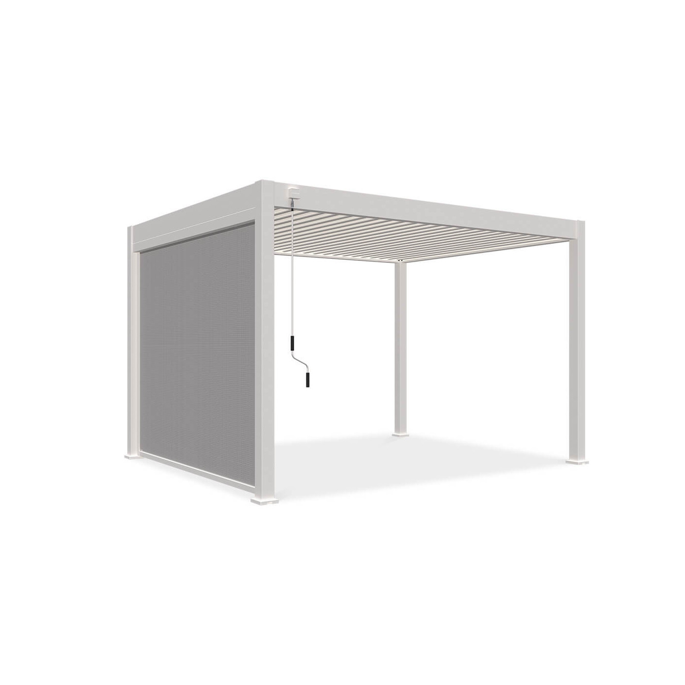 Roleta opuszczana do pergoli ELEGANCE/DELUXE/FUSION 3 m White - Gutroof