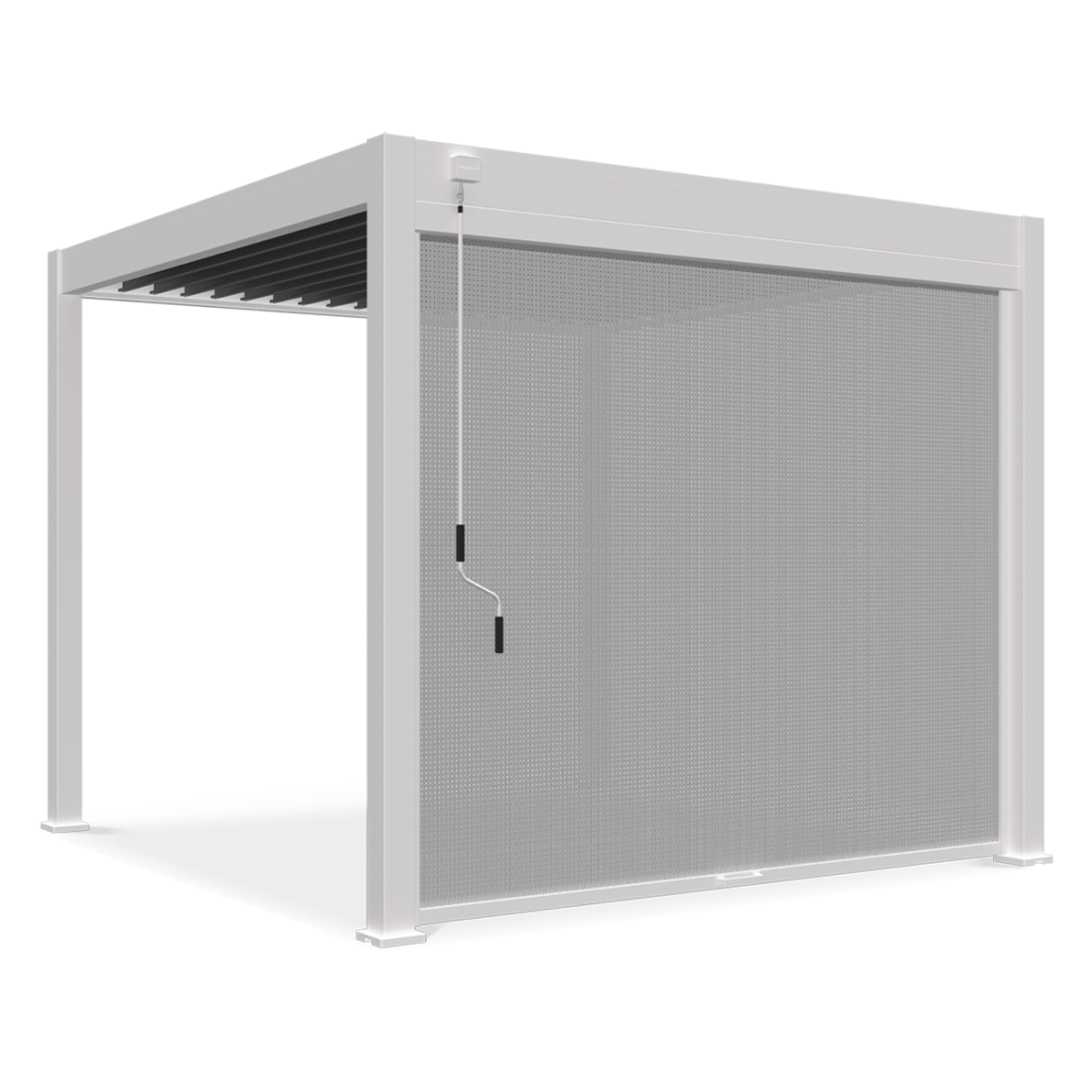 Roleta opuszczana do pergoli ELEGANCE/DELUXE/FUSION 3 m White - Gutroof