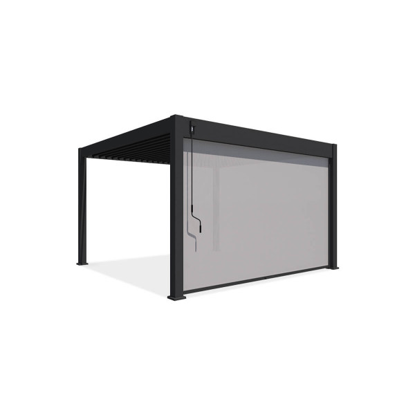 Roleta opuszczana do pergoli ELEGANCE/DELUXE/FUSION 4 m Anthracite - Gutroof