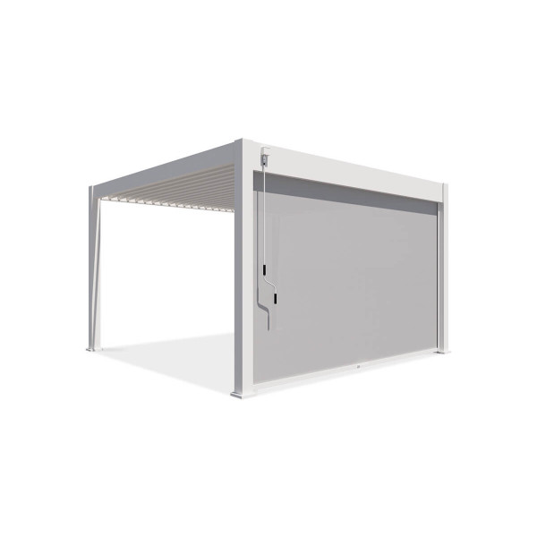Roleta opuszczana do pergoli ELEGANCE/DELUXE/FUSION 4 m White - Gutroof