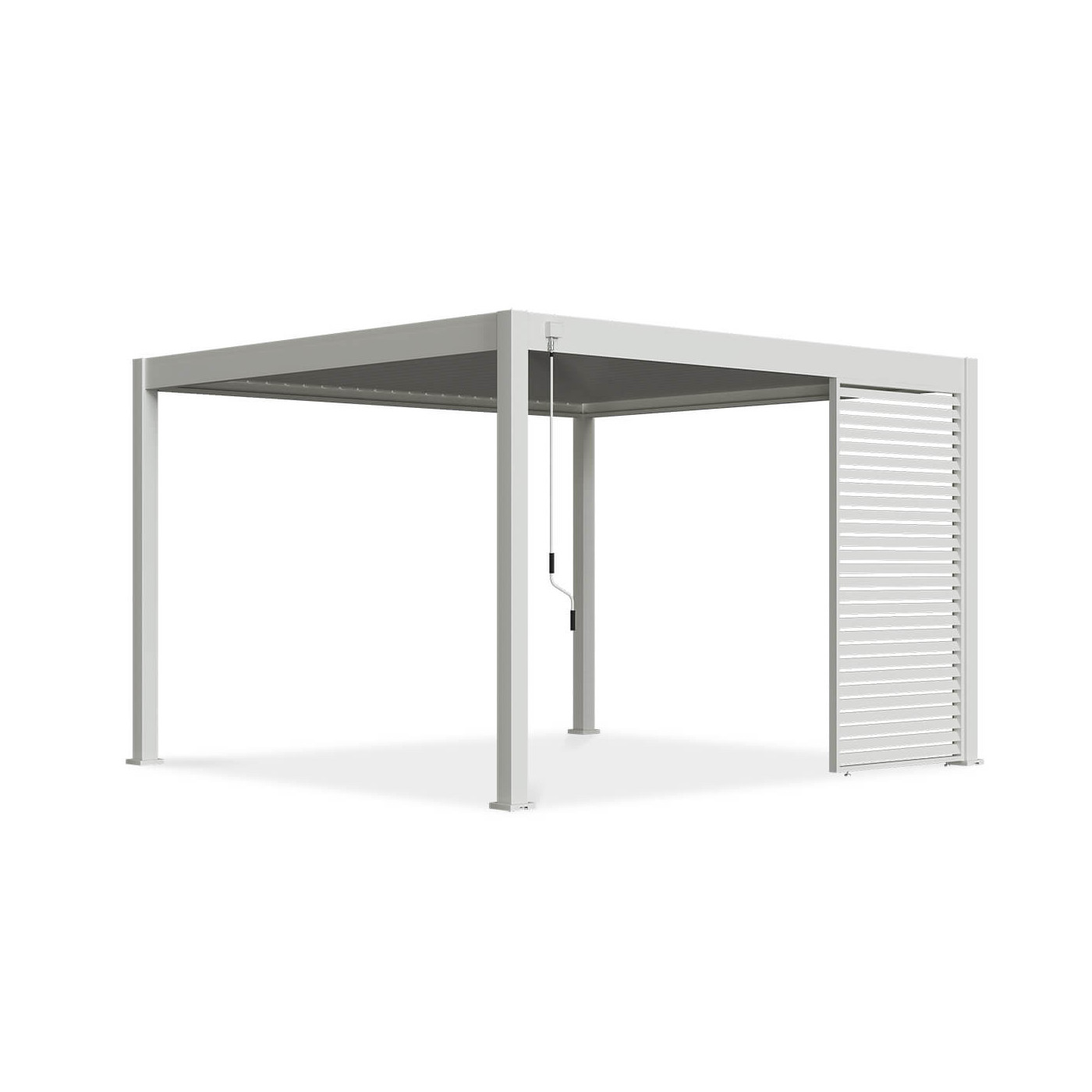 Panel żaluzjowy poziomy do pergoli ELEGANCE/DELUXE/FUSION 1.3 m White - Gutroof