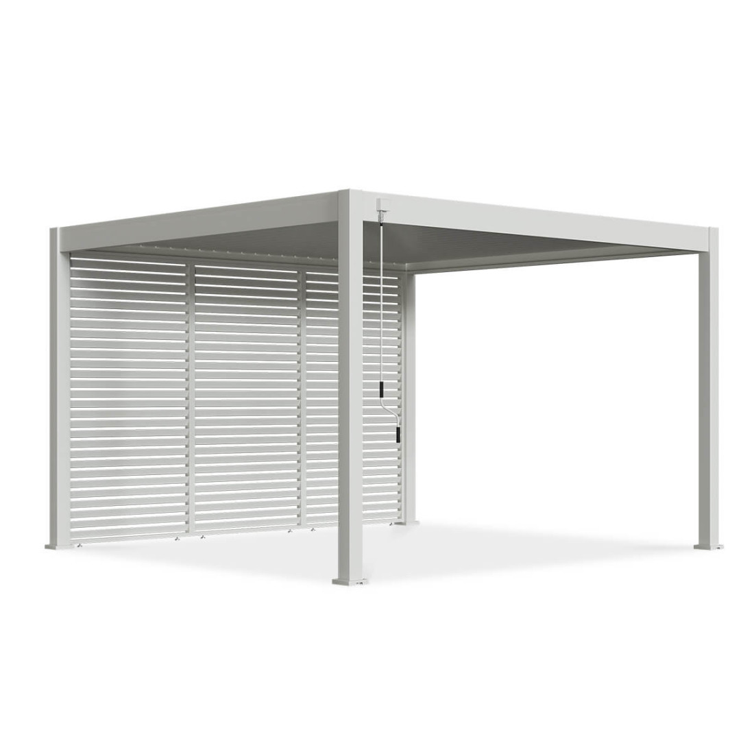 Panele żaluzjowe poziome do pergoli ELEGANCE/DELUXE/FUSION 1.3 m White - Gutroof