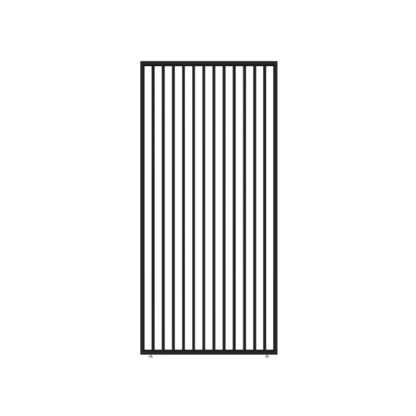 Zbliżenie na panel żaluzjowy pionowy do pergoli ELEGANCE/DELUXE/FUSION 1.2 m Anthracite - Gutroof