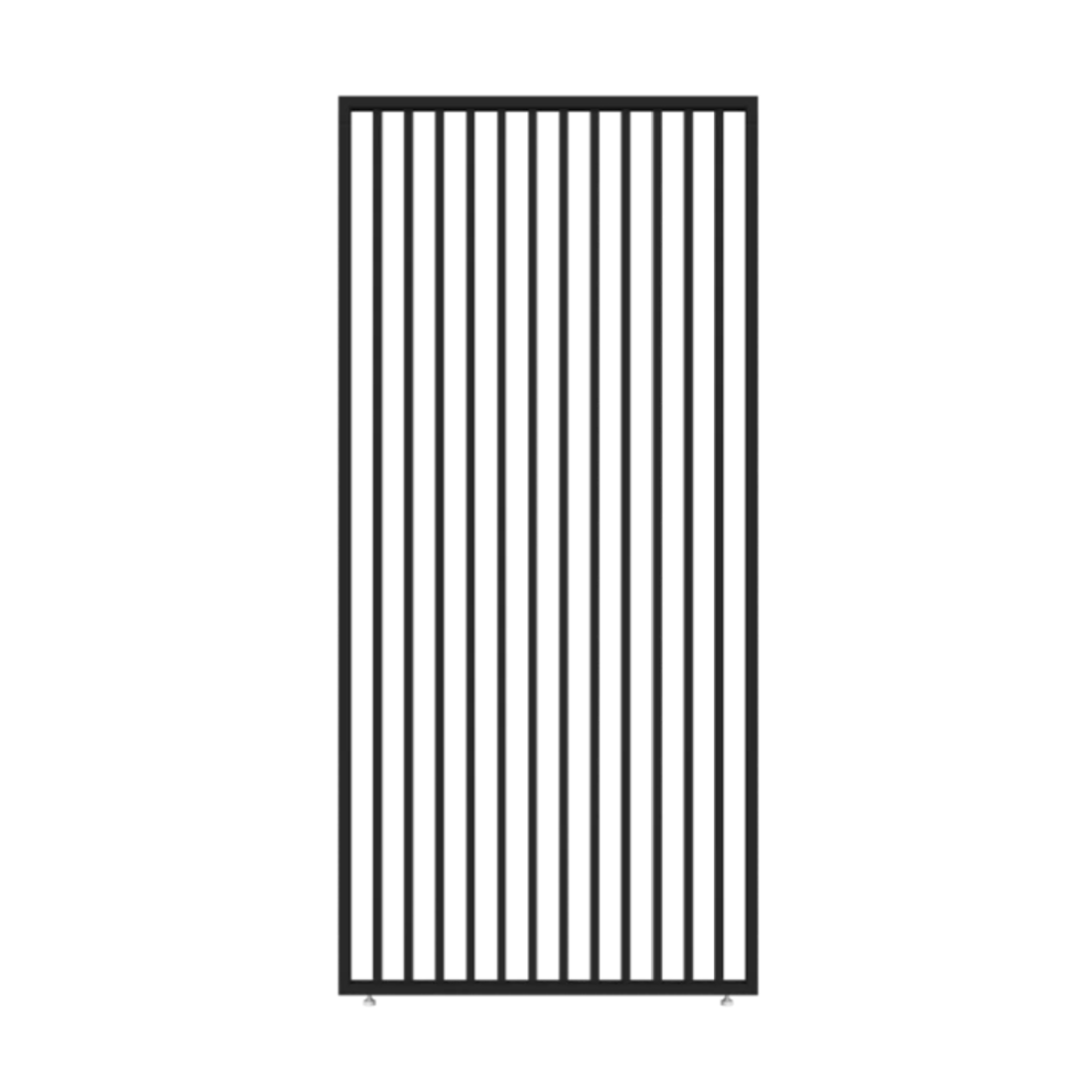 Zbliżenie na panel żaluzjowy pionowy do pergoli ELEGANCE/DELUXE/FUSION 1.2 m Anthracite - Gutroof