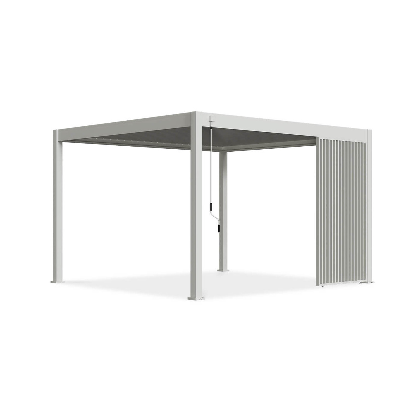 Panel żaluzjowy pionowy do pergoli ELEGANCE/DELUXE/FUSION 1.3 m White - Gutroof