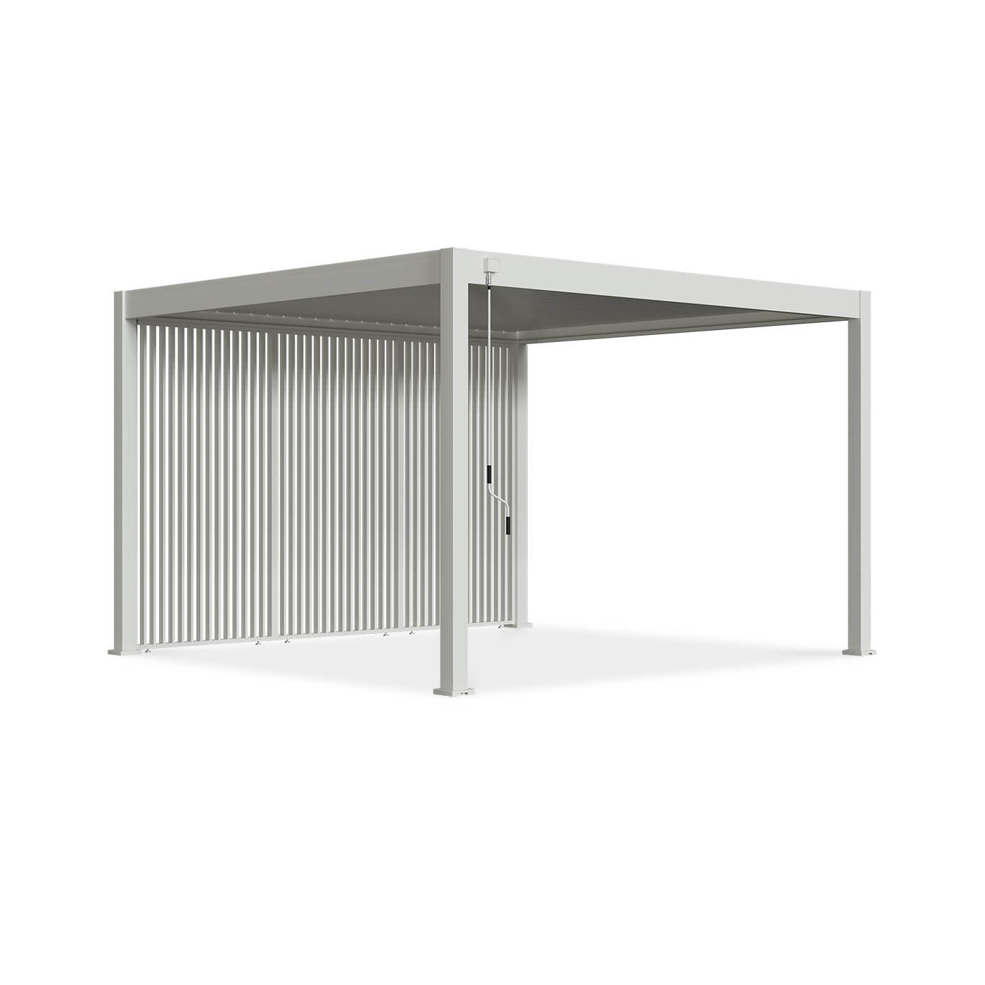 Cechy - panel żaluzjowy pionowy do pergoli ELEGANCE/DELUXE/FUSION 1.3 m White - Gutroof